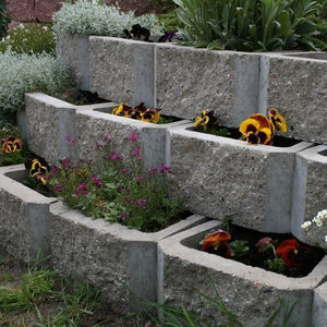 high-performance concrete flower box