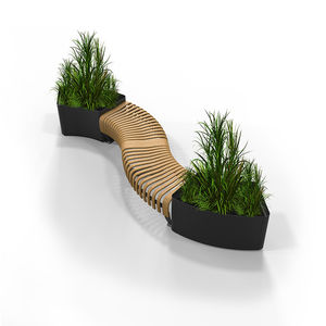 steel planter
