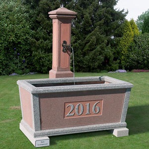 garden fountain