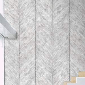 contemporary wallpaper / natural fiber / cellulose fiber / striped