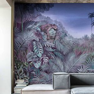 contemporary wallpaper / natural fiber / cellulose fiber / nature pattern