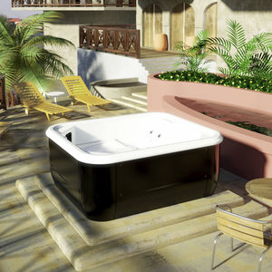 above-ground hot tub
