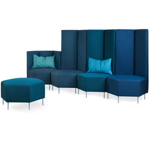 modular sofa / contemporary / fabric / 4-seater