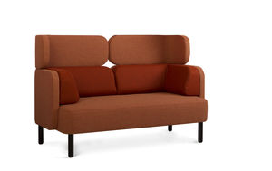 contemporary sofa / fabric / 3-seater / 2-person