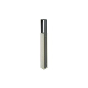 security bollard / concrete / aluminum / high