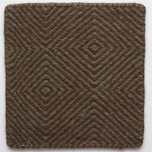 contemporary rug / geometric pattern / wool / square