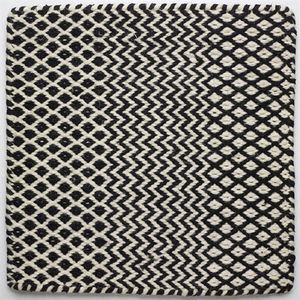 contemporary rug / striped / geometric pattern / wool
