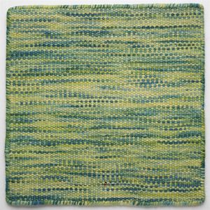 contemporary rug / striped / wool / rectangular