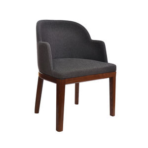 Contemporary chair - IBO B - Sedja - fabric / upholstered / with armrests