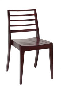 contemporary chair / beech / oak / for hotel