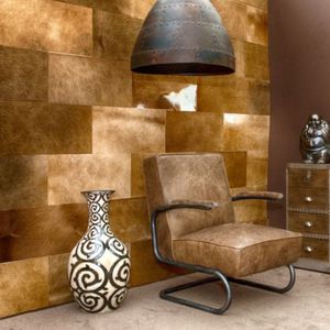 leather wall-covering