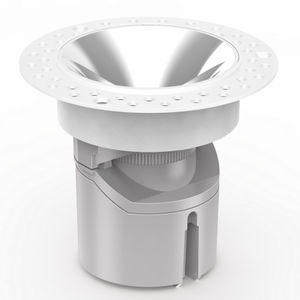 semi-recessed spotlight 1