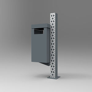 public trash can