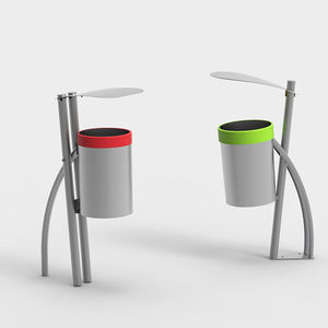 public trash can