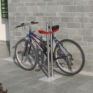 galvanized steel bike rack