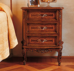 Baroque style bedside table