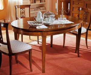 traditional dining table