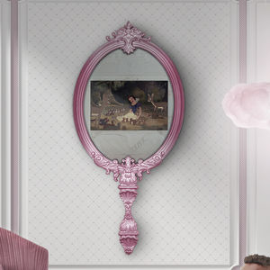 wall-mounted TV mirror