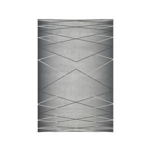 contemporary rug / geometric pattern / wool / rectangular
