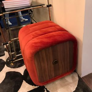 contemporary pouf