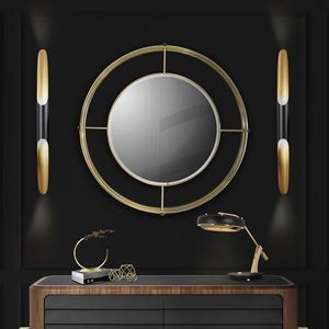 wall-mounted mirror