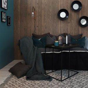 construction decorative panel / in wood fiber / for ceilings / wall-mounted