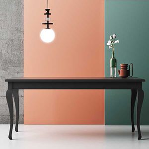 classic dining table / oak / rectangular / square