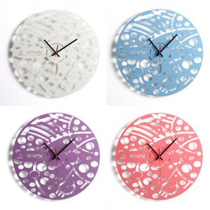 contemporary clocks / analog / wall-mounted / white