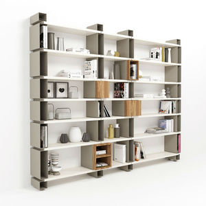 wall-mounted shelves