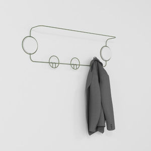 wall-mounted coat rack