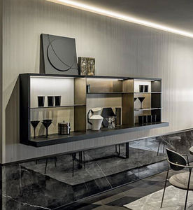 contemporary bar cabinet