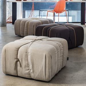 contemporary pouf