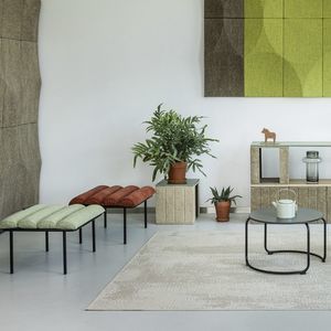contemporary pouf