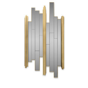 wall-mounted mirror