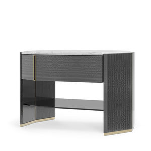contemporary bedside table
