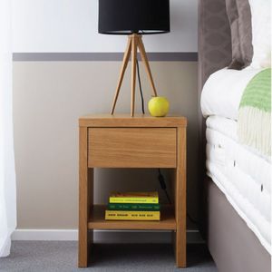contemporary bedside table
