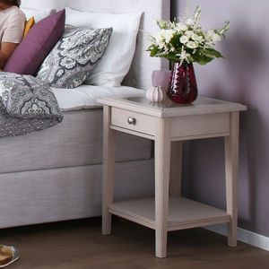 traditional bedside table