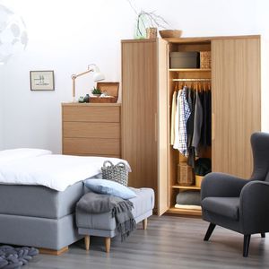 contemporary wardrobe