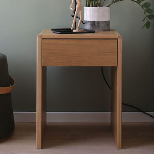 contemporary bedside table