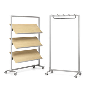 free-standing coat hanger rack