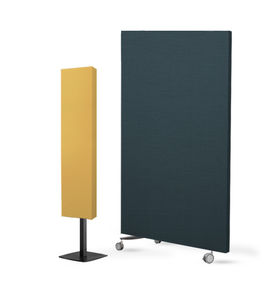 acoustic panel on casters