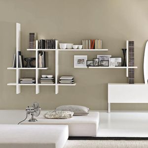 wall-mounted shelves