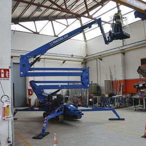 construction site aerial work platform