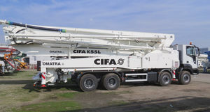 mobile concrete pump
