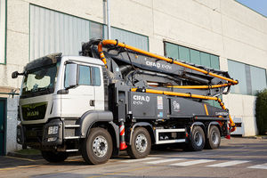 mobile concrete pump