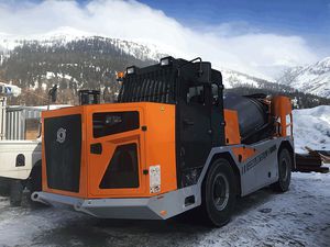 diesel mixer truck