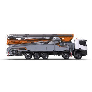 mobile concrete pump 1