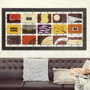 wood decorative painting / abstract