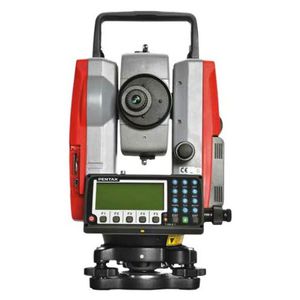 total station with prism
