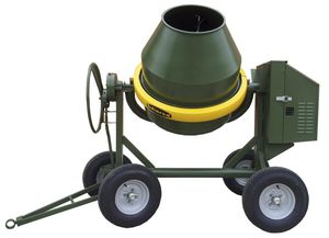mobile concrete mixer